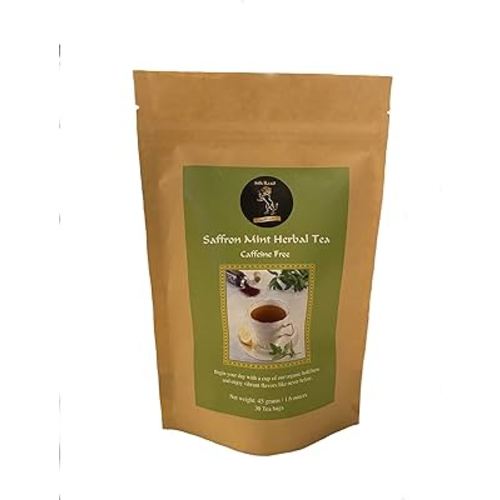 Organic Saffron Mint Tea (30 Tea Bags)