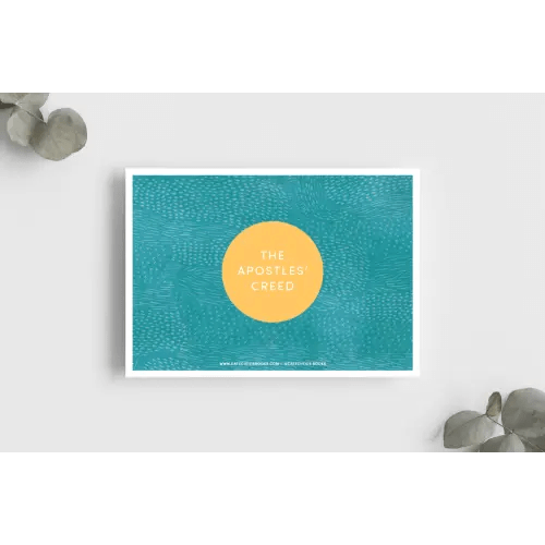 Apostles' Creed Memorization Cards — Catechesis Books