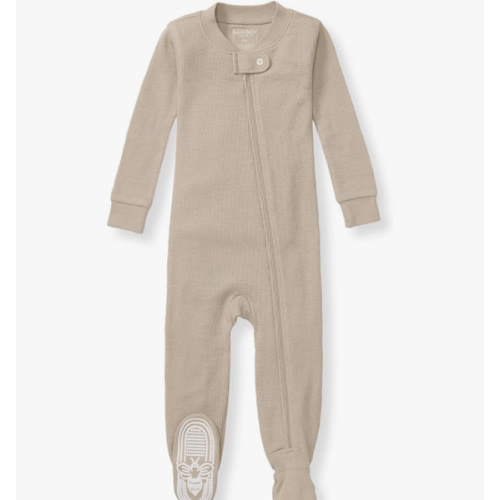 Burt's Bees Baby Unisex Baby Honeysoft Sleeper Pajamas, Zip Front Non-slip Footed Footie Pjs, Organic Cotton & Lyocell