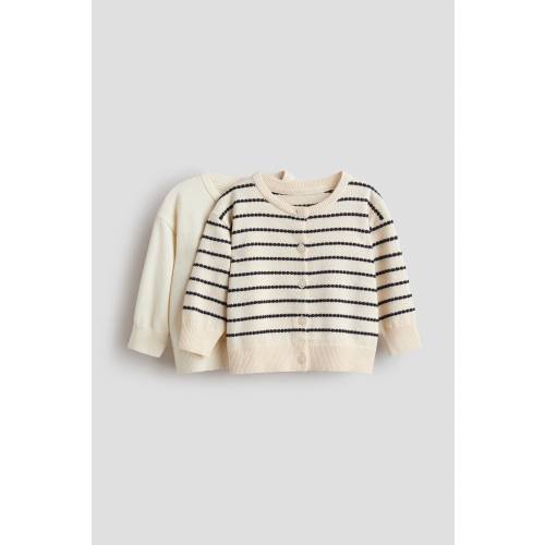 2-PACK COTTON CARDIGANS