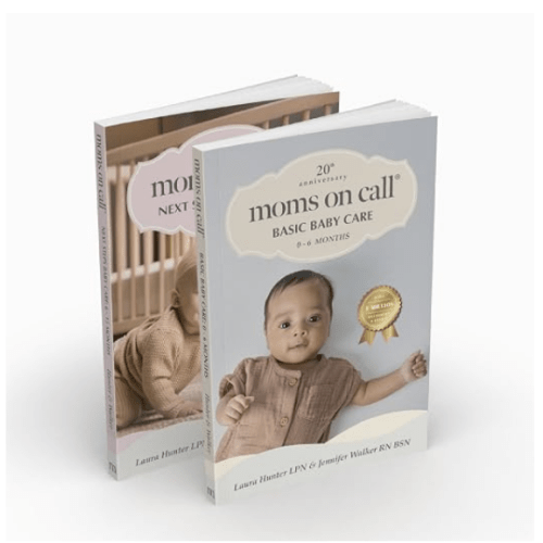 Moms on Call 2 Book Bundle | Basic Baby Care & Next Steps Baby Care 0 Months-15 Months | Parenting Set | 20th Anniversary Editions