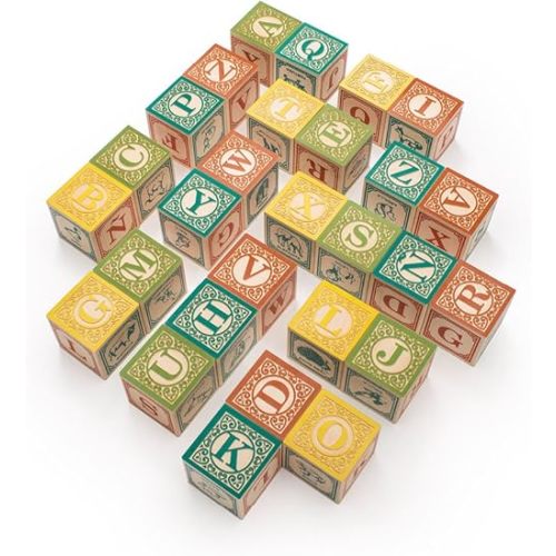 Uncle Goose Spanish Blocks - Made in The USA