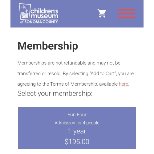 Children's Museum Membership