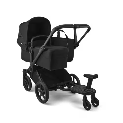 Bugaboo Donkey 6 2-in-1 stroller heritage black sun canopy, heritage black fabrics, black base | Bugaboo