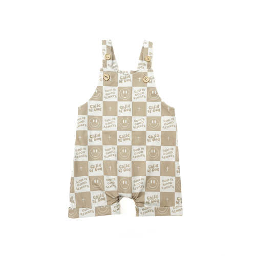 Child of God Checker Overalls – OUR HOUSE ABOVE
