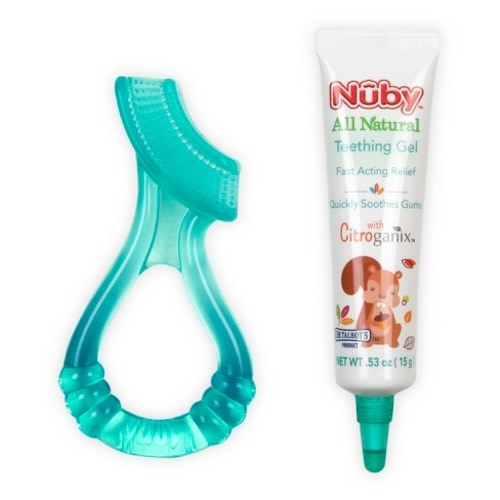 Nuby™ All Natural Teething Gel with Gum Massager