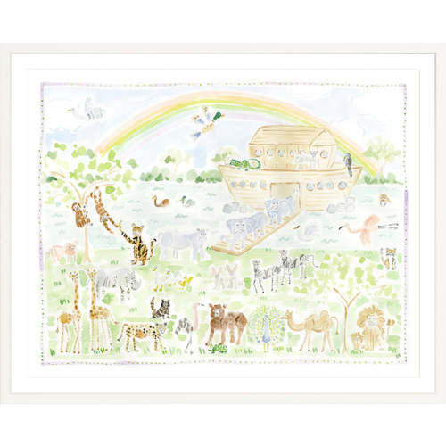 The "Noah's Ark Rainbow" Fine Art Print