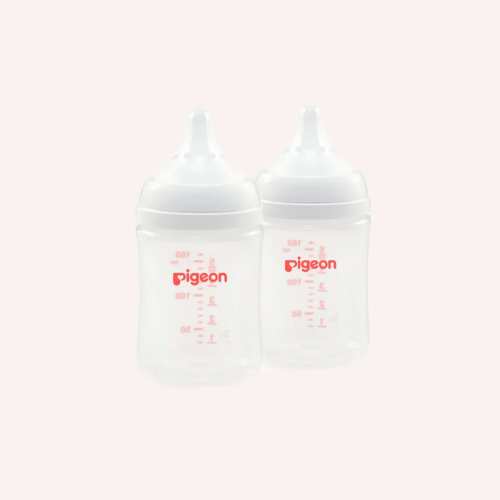 Pigeon Soft Touch PP Bottle - Twin Pack