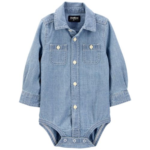 Baby Classic Button-Front Bodysuit