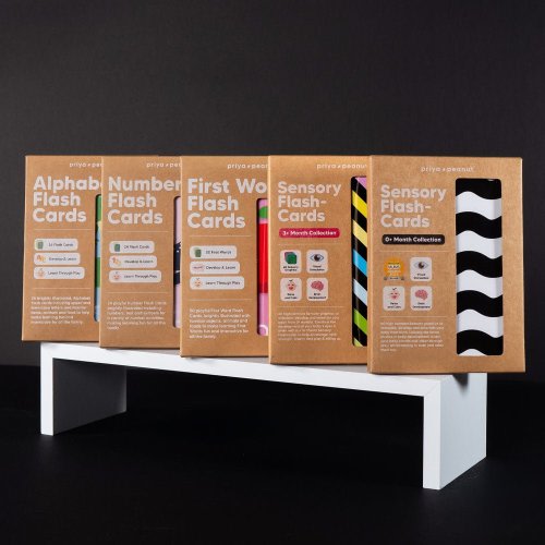 The Complete Development Bundle | Baby Sensory & Alphabet Flashcards | Priya & Peanut