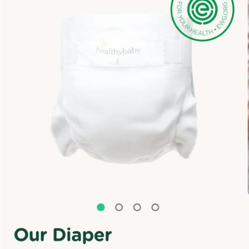 Our Diaper- Healthy baby