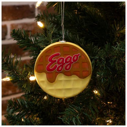 Eggo Waffle Ornament