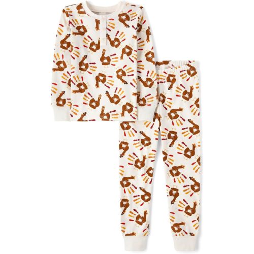 Gymboree unisex-child Toddler Halloween & Fall Sibling Matching Kids Pajamas Gymmies