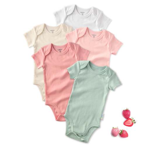 AVERY 5-Pack Short Sleeve Bodysuits
