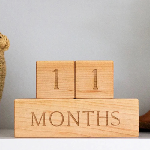 Wooden Milestone Blocks