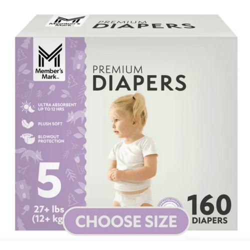 Member's Mark Premium Baby Diapers, Sizes Newborn - 8 - Samsclub.com
