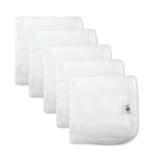 5-Pack Organic Cotton Washcloths | Honest Baby Clothing