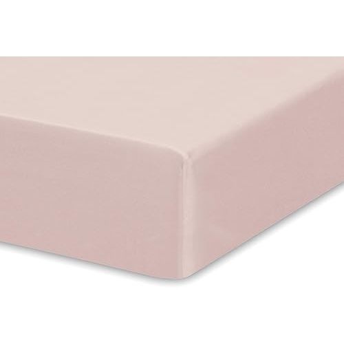 Crib Fitted Sheet by Pure Bamboo - Genuine 100% Organic Viscose Derived from Bamboo, Luxuriously Soft, Ultimate Cooling, Fits Standard Size Crib Mattress (Pink)