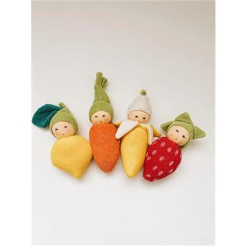 Organic Cotton RattlesBanana | Handmade baby toys, Waldorf |