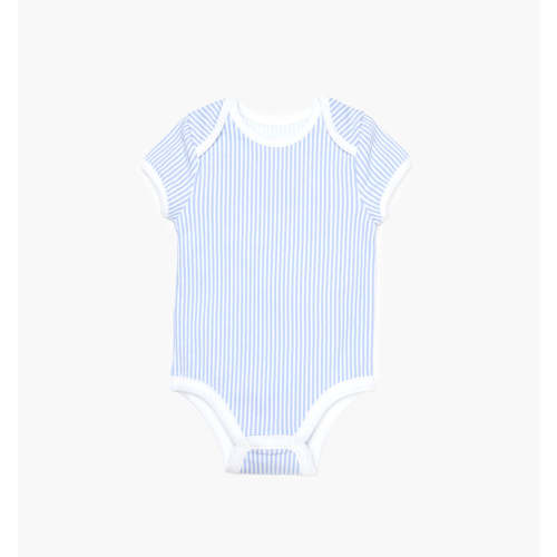 The Short Sleeve Onesie - Blue/White Stripe – Hill House Home