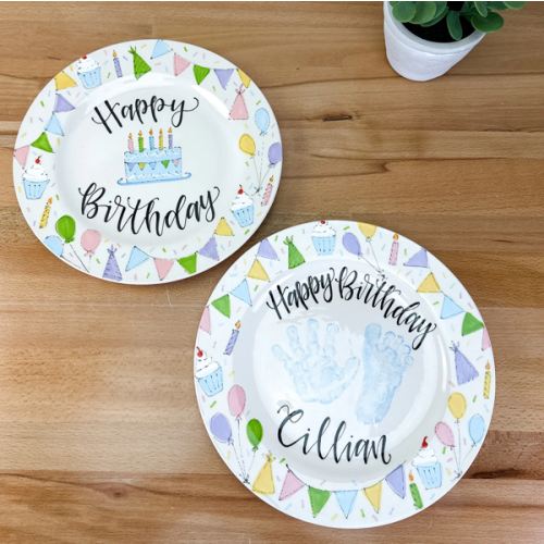 Prints & Clay E-Gift Card for Custom Handprint Birthday Plate