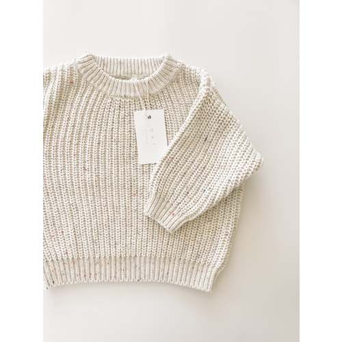 ‘Sprinkle Knit’ Chunky Sweater – Oat Co