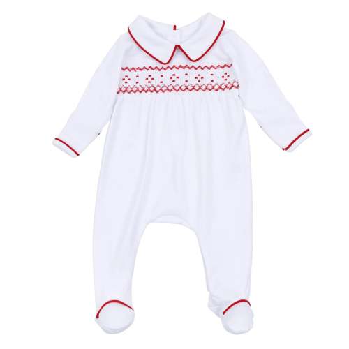 Henry Smocked Footie
Magnolia Baby