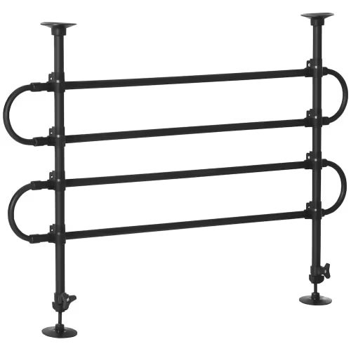 PawHut Dog Car Barrier, Adjustable Dog Fence Guard for SUVs, Black | The Home Depot Canada
