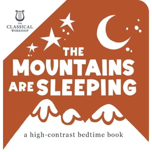 The Mountains Are Sleeping: A High-Contrast Bedtime Book - Made in the USA