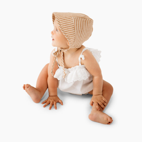 WildBird Wildbird x Babylist Brimmed Bonnet - Nava, 0-3 Months