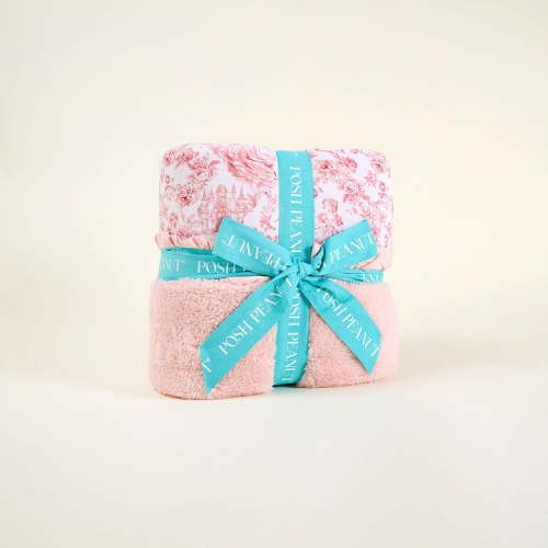 Antoinette Ruffled Luxe Plush Patoo® Blanket