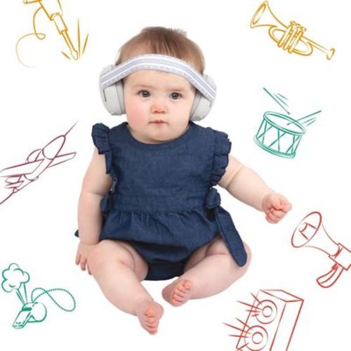 Nuby Ear Muffs with 2 Headbands