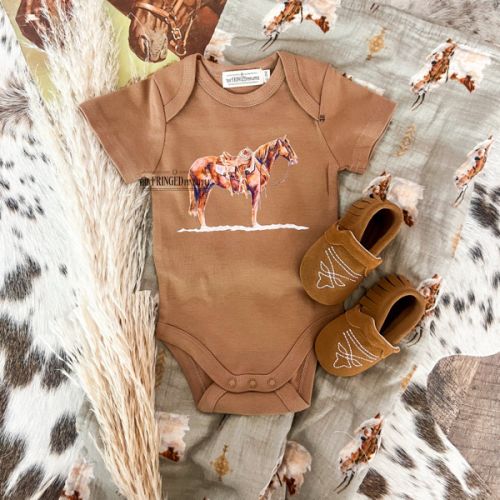 The Good Horse Onesie/Tee(little kid) (Cognac)
