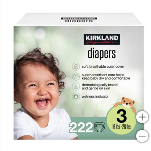 Diapers size 3