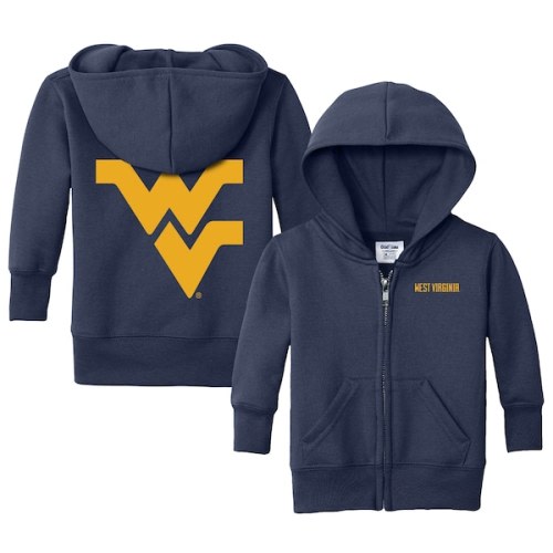 West Virginia Mountaineers Chad & Jake Infant Primary Logo Full-Zip Hoodie - Navy