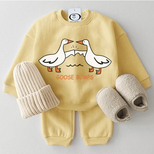 Baby Lovely Goose 2-piece Yellow Set