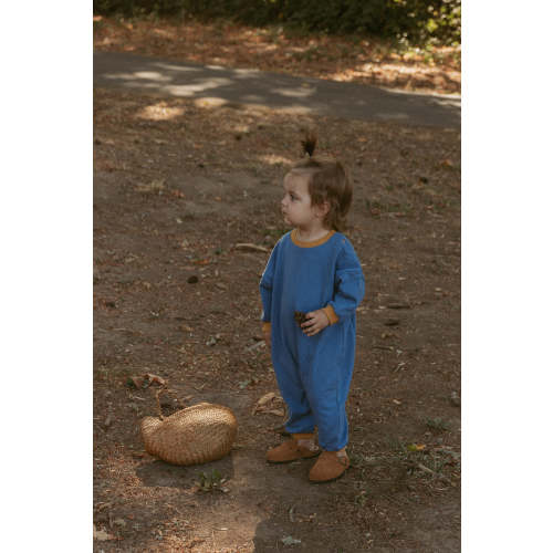 Marlowe Jumpsuit in Stone Blue
