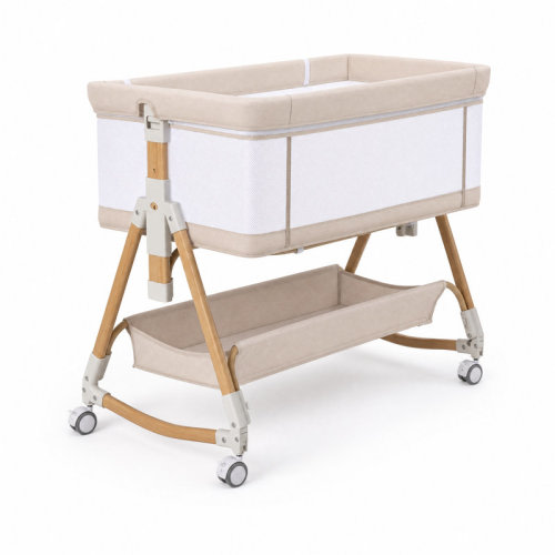 Rebrilliant Baby Bassinet,3-in-1 Baby Bassinet Bedside Sleeper with Wheels, Adjustable Easy Folding Portable Rocking Crib for Infant Newborn | Wayfair