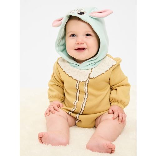 Star Wars™ Hooded Grogu Fleece One-Piece Romper for Baby