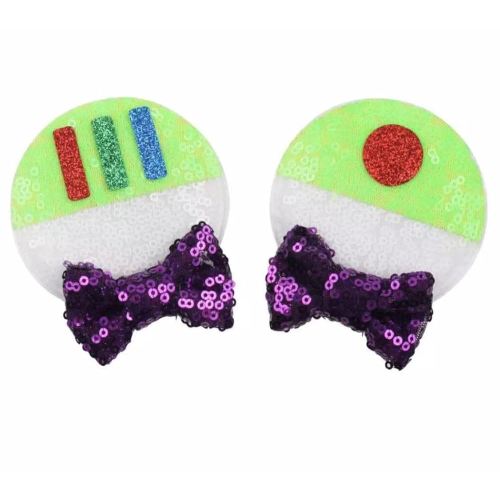 CLGIFT Minnie Ears Baby/Toddler Headband With Buzz Hair Clip