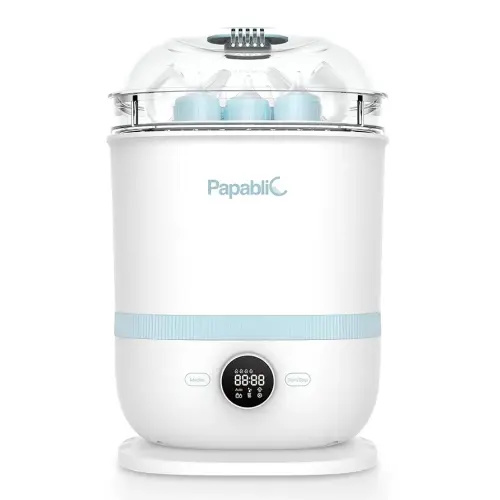 Papablic Bottle Sterilizer and Dryer Pro, 13 Bottles Extra-Large Capacity for Big Family, Electric Steam Bottle Sanitizer for Baby Bottles, Parts & Other Newborn Essentials