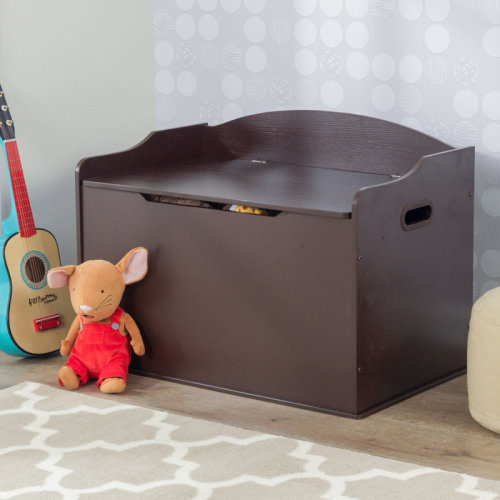 KidKraft Austin Wooden Toy Box/Bench with Safety Hinged Lid & Reviews | Wayfair