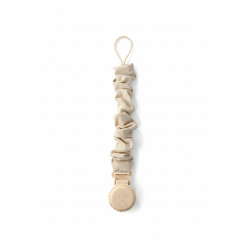 Muslin Cotton Pacifier Clip — Metal-Free & Non-Toxic | Mila & Lulu