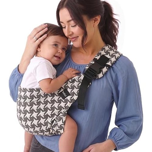 Boba Buddy Toddler Carrier Sling - Baby Sling Carrier Toddler, Ergonomic with Padded Straps, Safety Buckle and Roomy Seat, Includes Matching Carry Bag (9–48 Months/18-44 lbs)