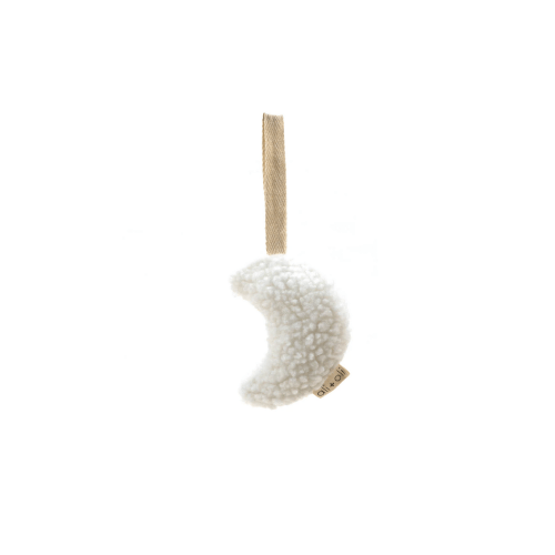Teddy Plush Moon Pacifier Holder