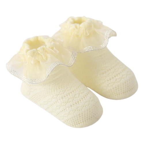 zbxnLI Baby Girls Ruffle Socks Lace Turn Cuff Ankle Dress Socks Newborn Baby Toddler Little Girl Cotton Socks