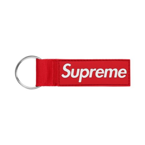 Buy Supreme Webbing Keychain 'Red' - SS26A135 RED | GOAT