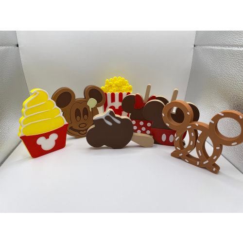Disney Park Snacks Mickey Treat Tiered Tray Decorations