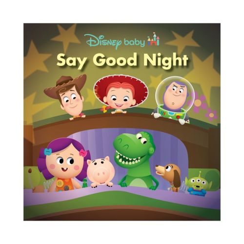 Disney Baby: Say Good Night - by Sheila Sweeny Higginson (Board Book)