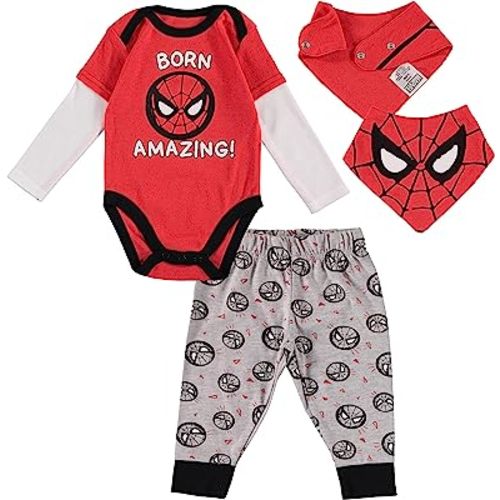 Spiderman Baby Boys Clothing 3-Piece
